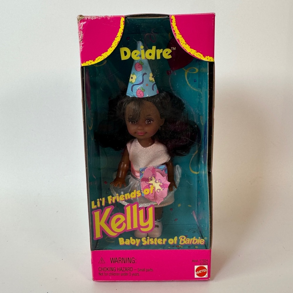 VTG New In Box Barbie Li'l Friends Of Kelly, Baby Sister Of Barbie‎ Diedre 1996